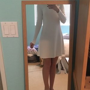 Kendall and Kylie White Skater Dress